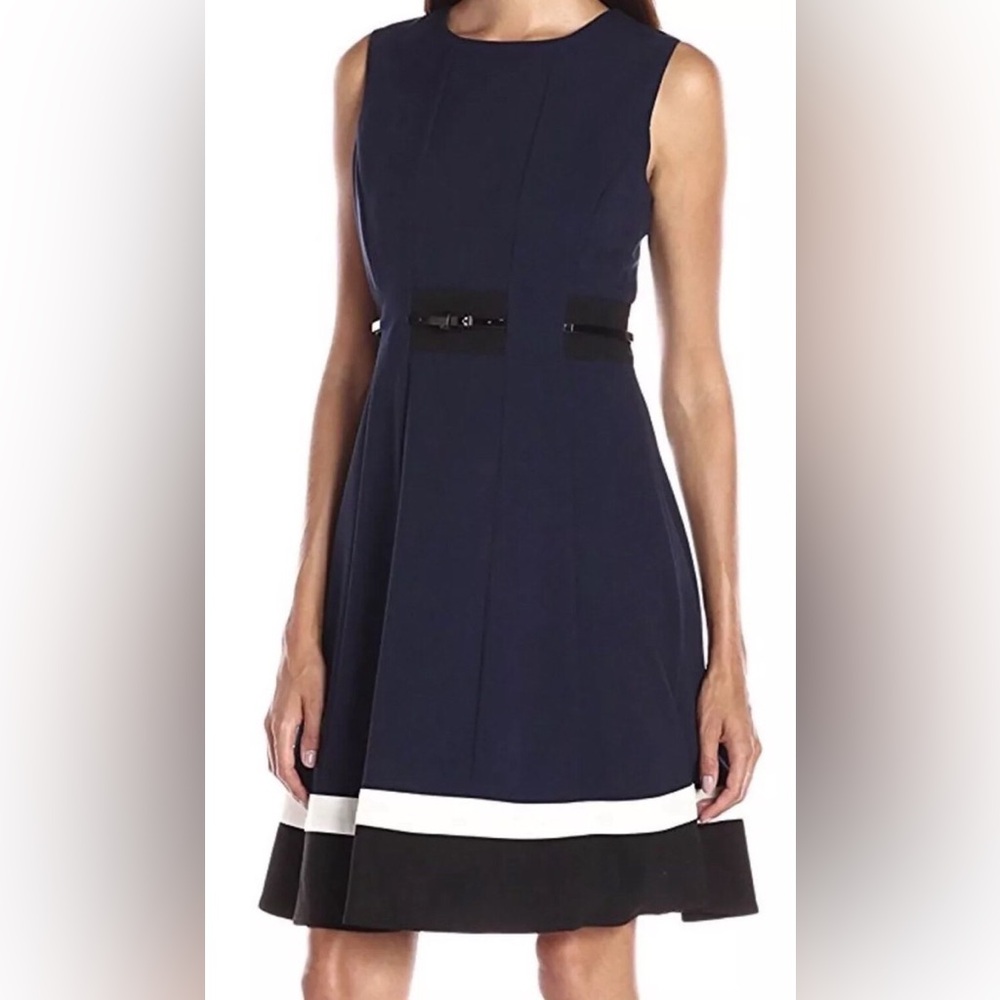 Calvin Klein Colorblock dress